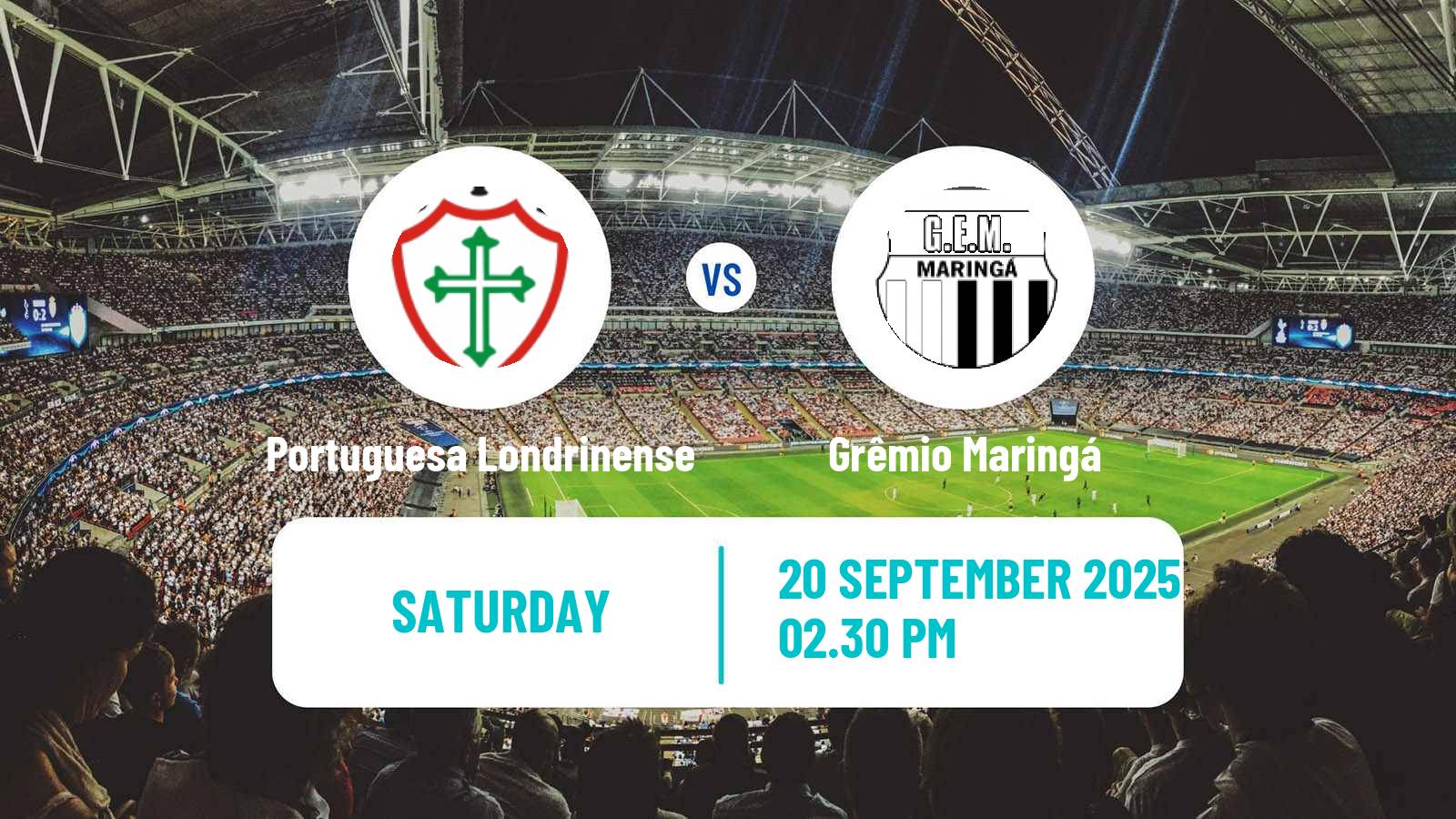 Soccer Brazilian Paranaense 3 Portuguesa Londrinense - Grêmio Maringá