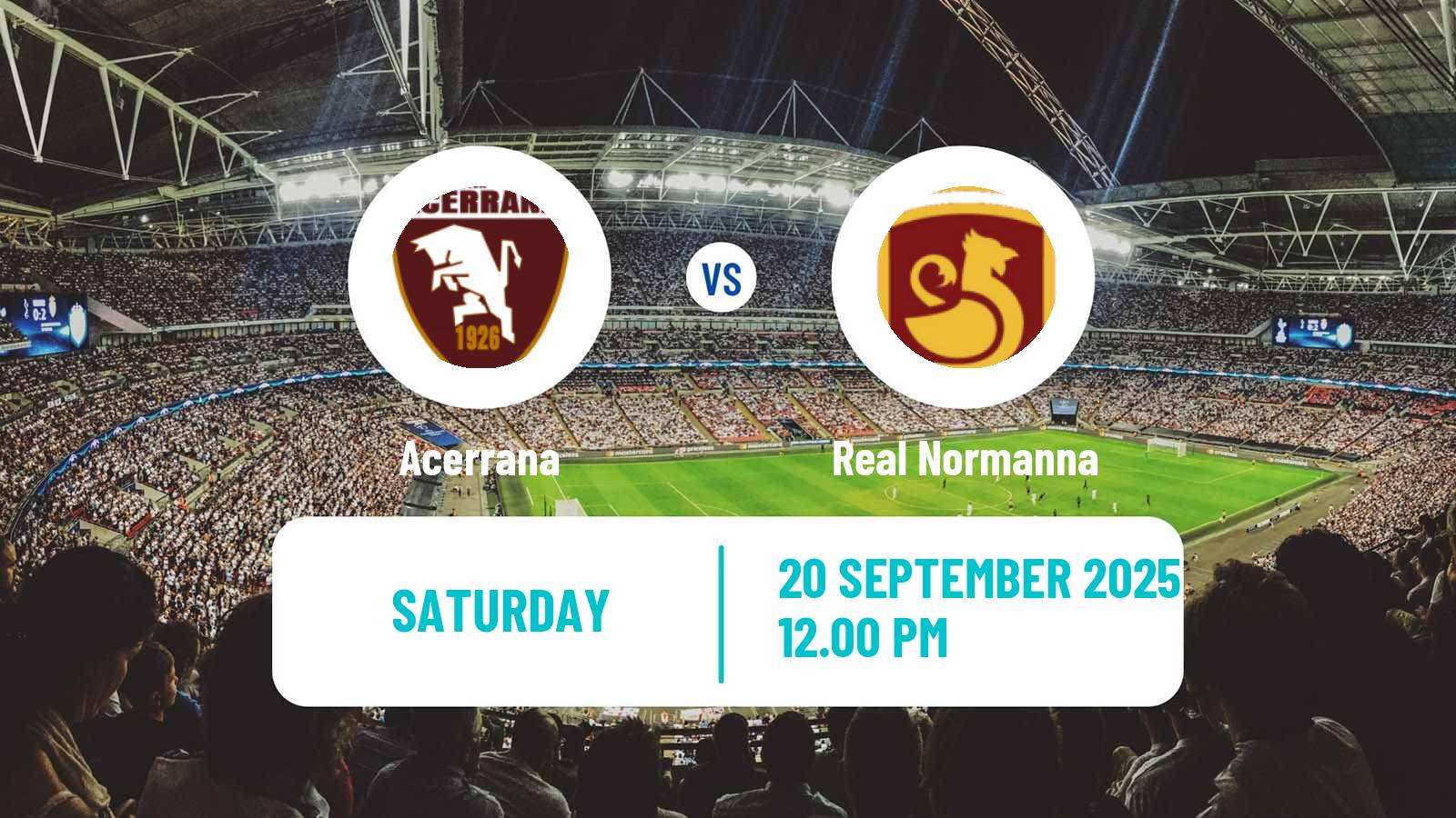 Soccer Italian Serie D - Group H Acerrana - Real Normanna
