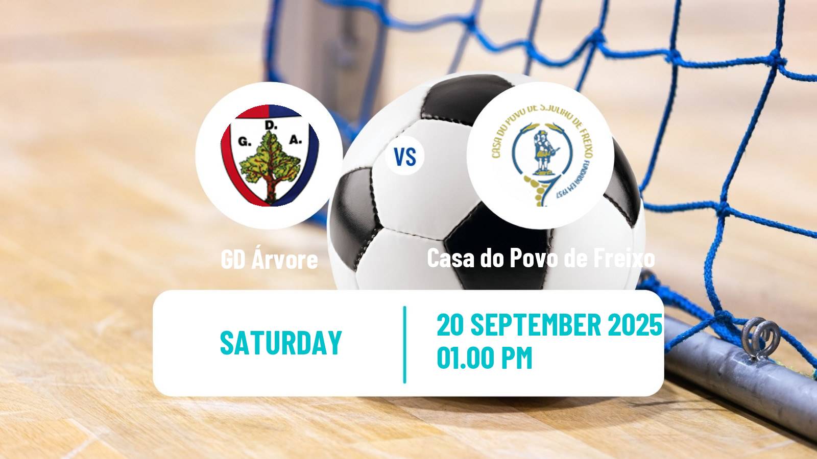 Futsal Portuguese Liga Placard Futsal Women Árvore - Casa do Povo de Freixo