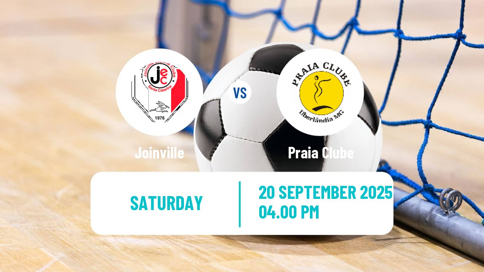Futsal Brazilian Liga Futsal Joinville - Praia Clube