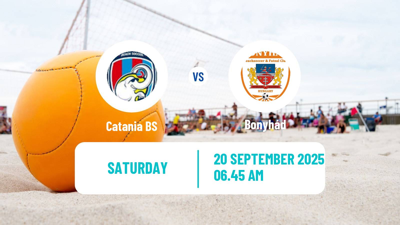 Beach soccer World Winners Cup Catania BS - Bonyhád
