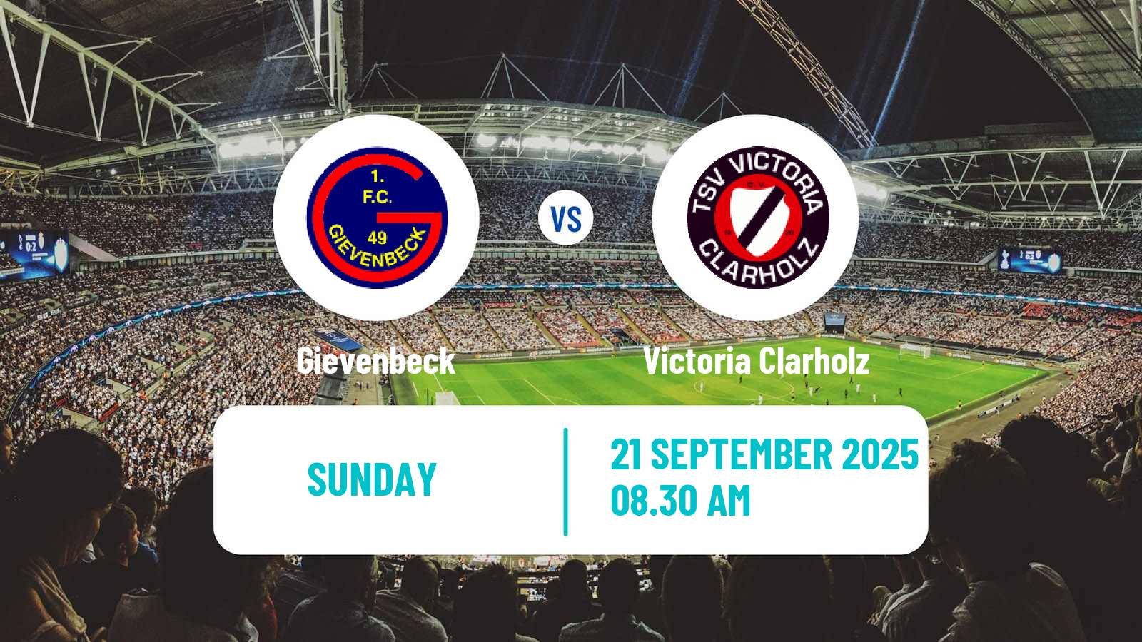 Soccer German Oberliga Westfalen Gievenbeck - Victoria Clarholz