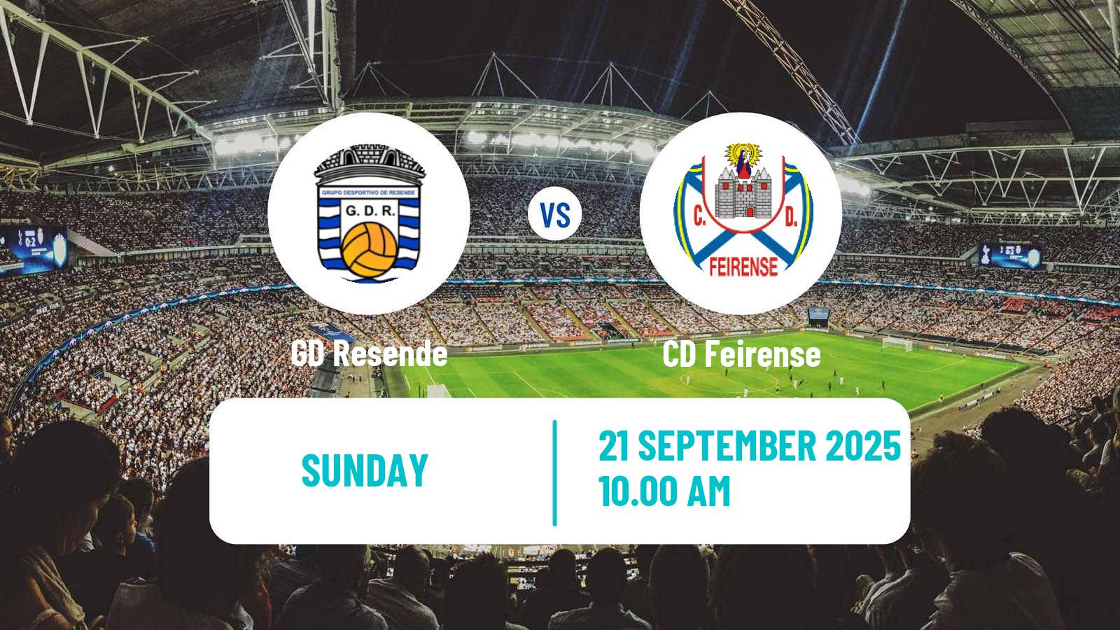 Soccer Taça de Portugal Resende - Feirense