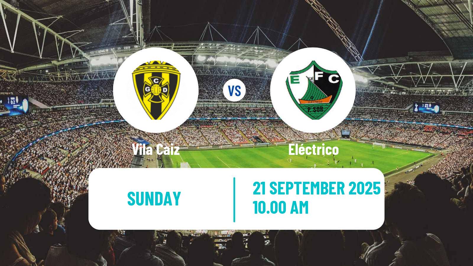 Soccer Taça de Portugal Vila Caiz - Eléctrico