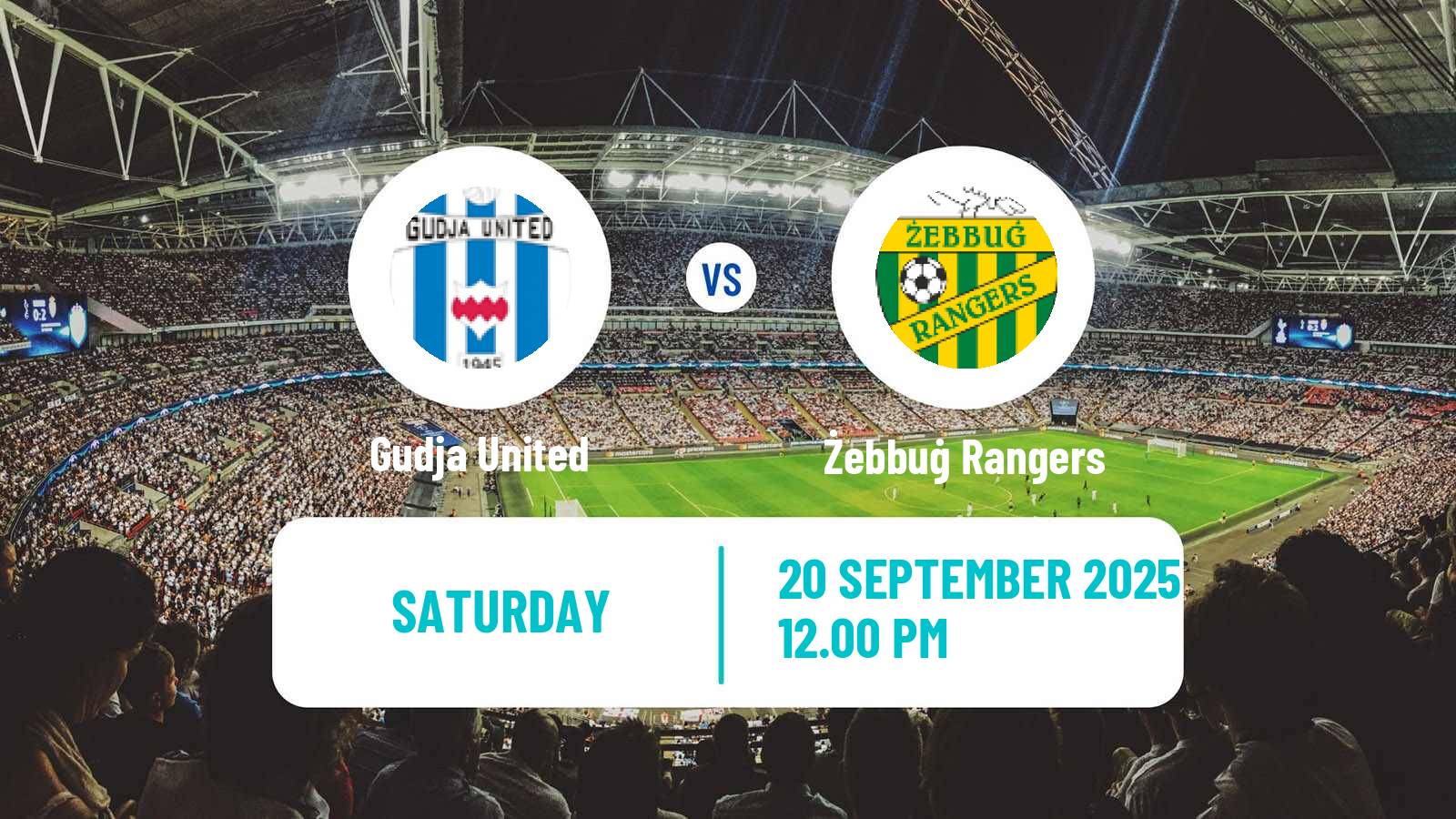 Soccer Maltese Challenge League Gudja United - Żebbuġ Rangers
