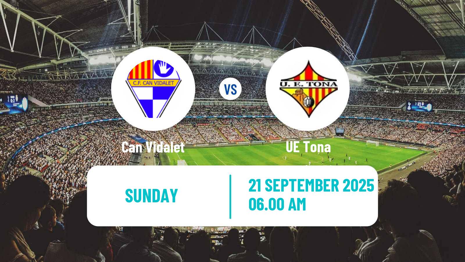 Soccer Spanish Tercera RFEF - Group 5 Can Vidalet - Tona