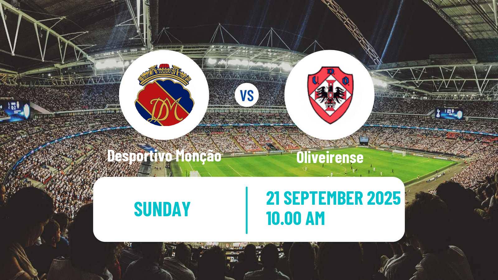 Soccer Taça de Portugal Desportivo Monção - Oliveirense