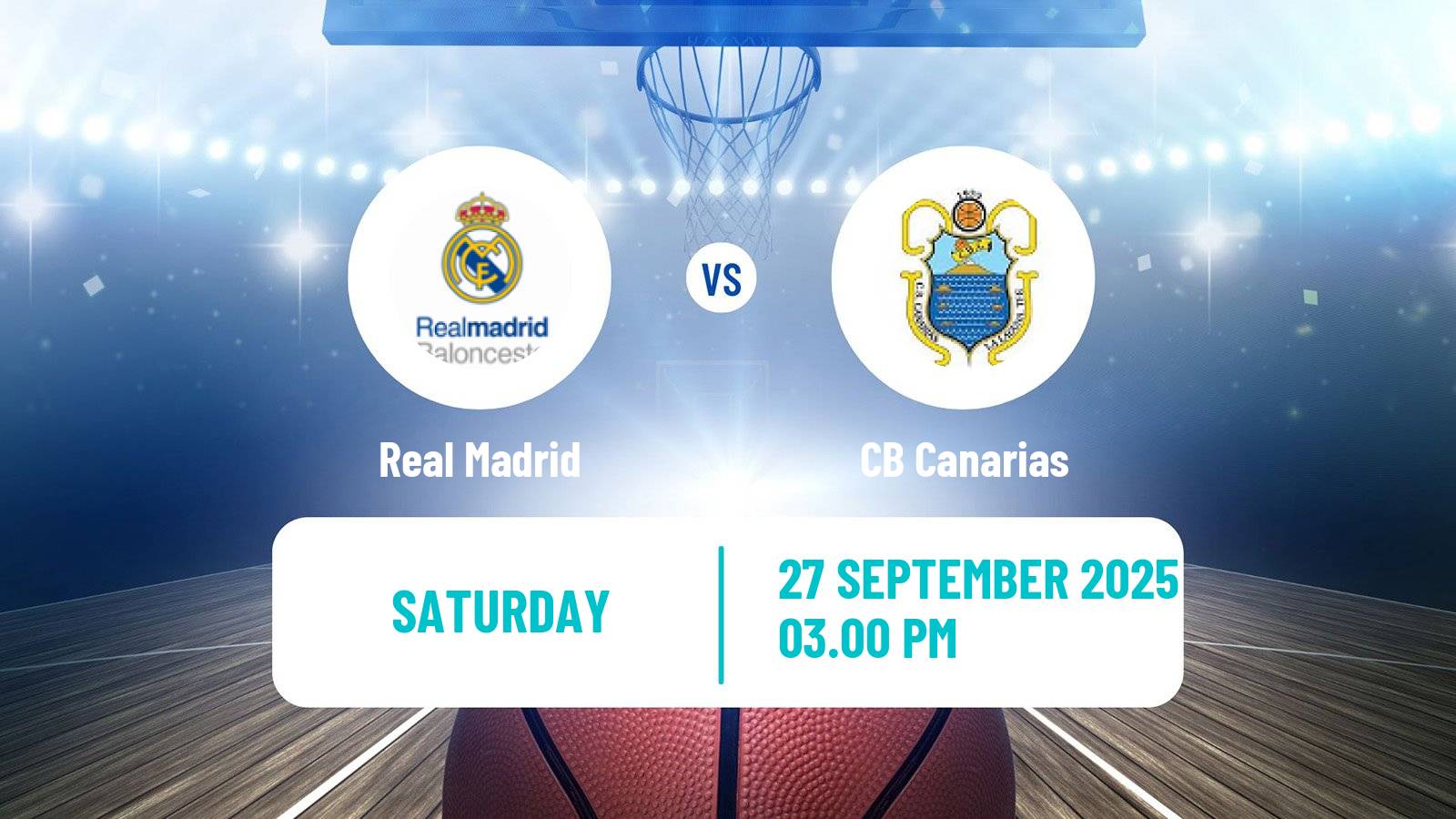 Basketball Spanish Supercopa ACB Real Madrid - Canarias