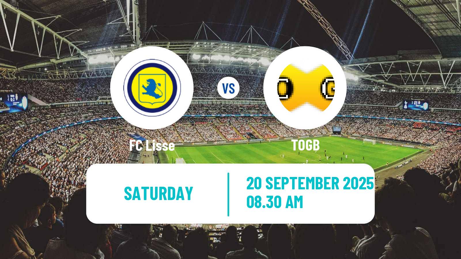 Soccer Dutch Derde Divisie Lisse - TOGB