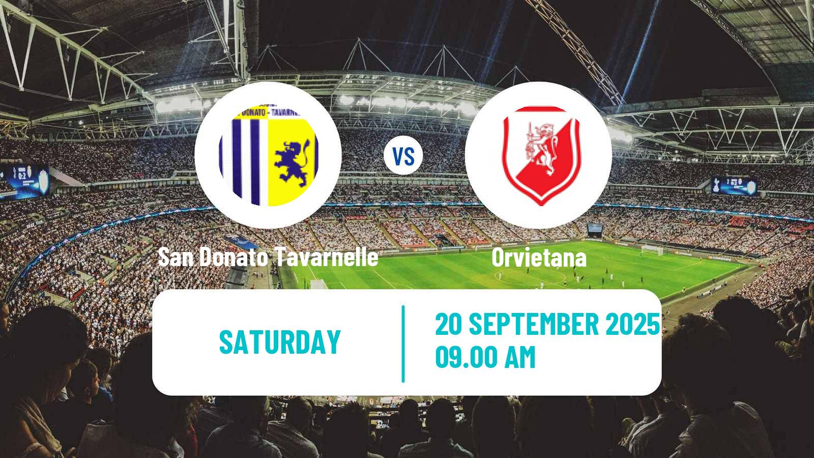 Soccer Italian Serie D - Group E San Donato Tavarnelle - Orvietana