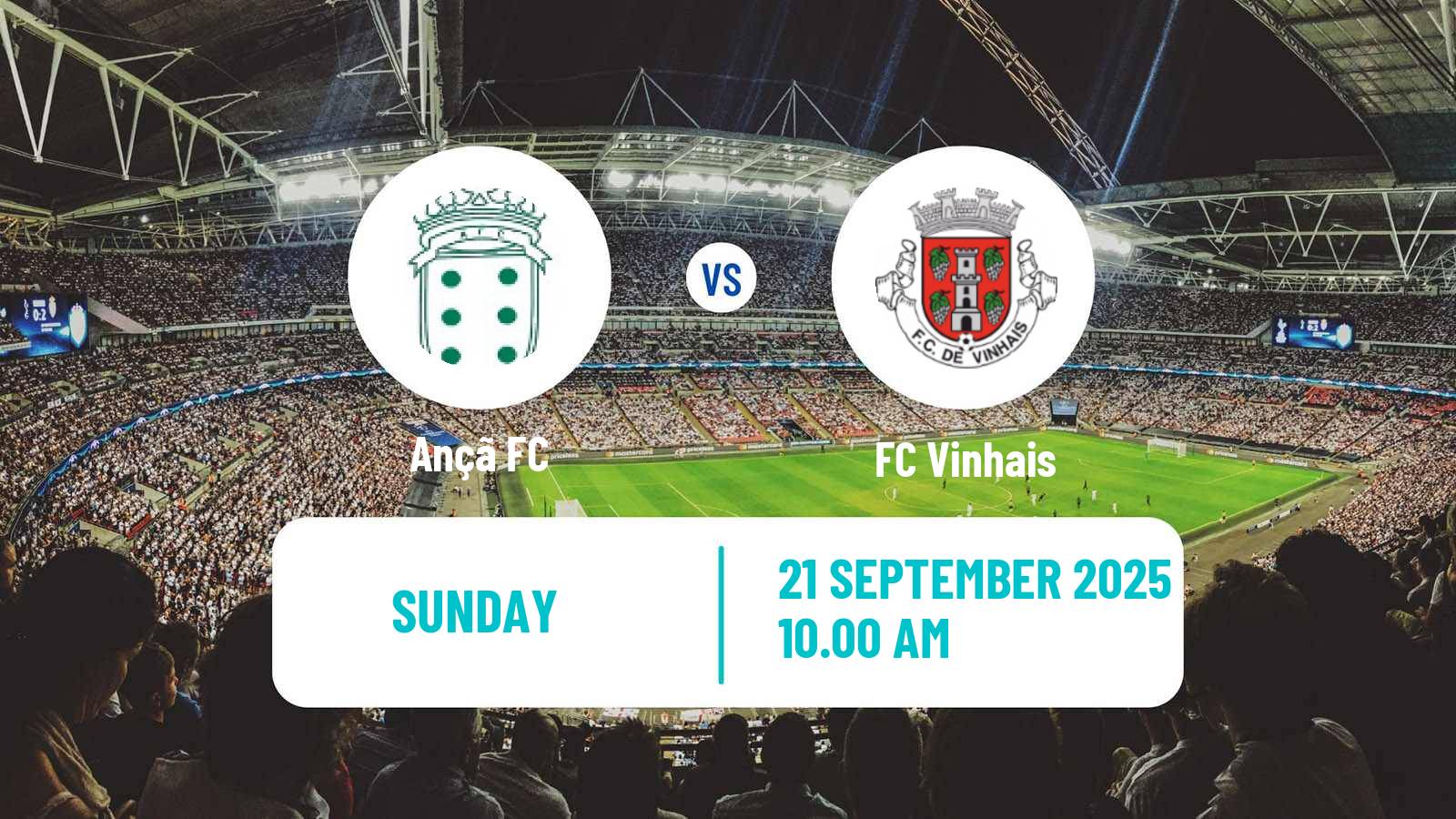 Soccer Taça de Portugal Ançã - Vinhais