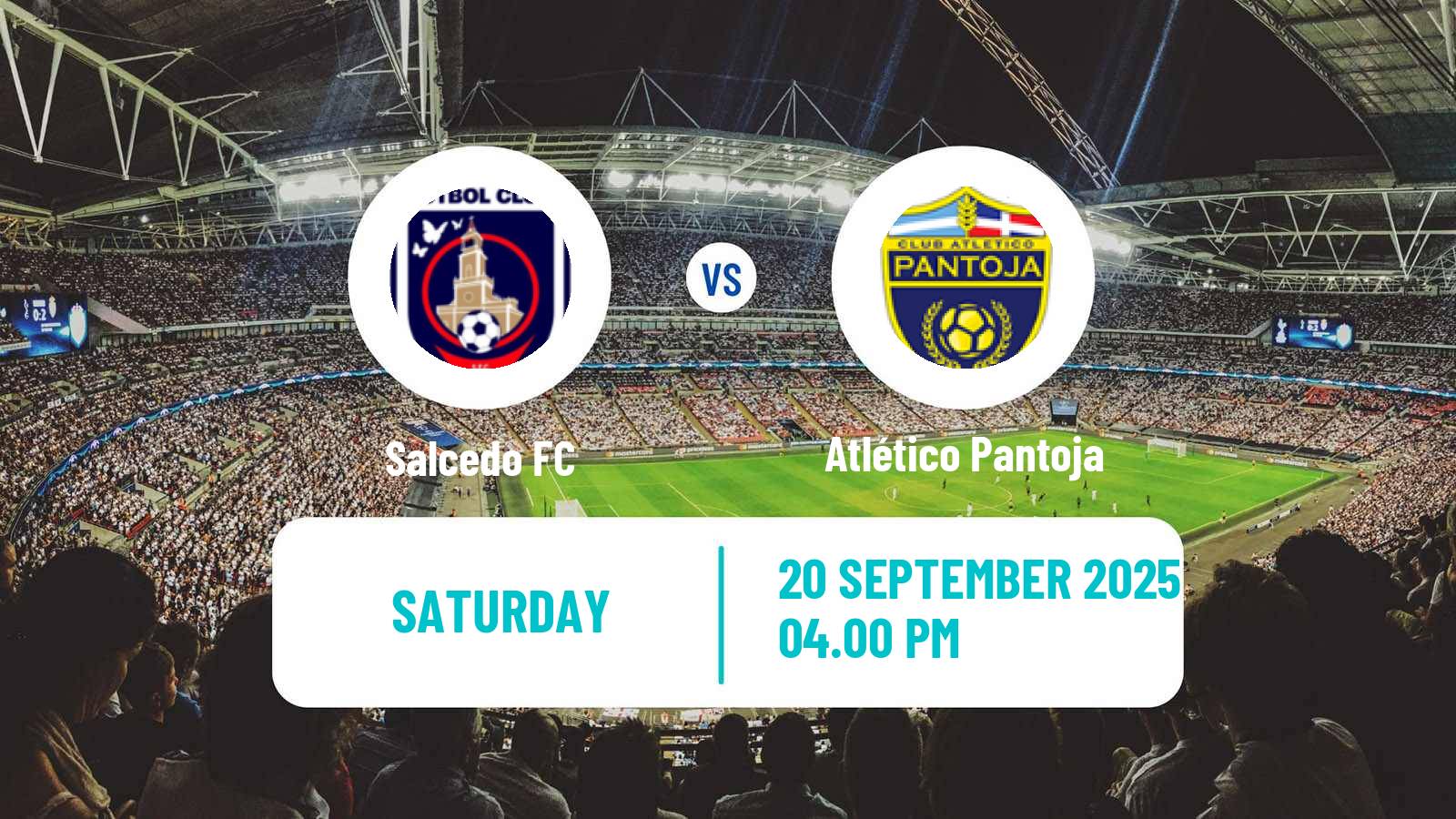Soccer Dominican Republic LDF Salcedo - Atlético Pantoja