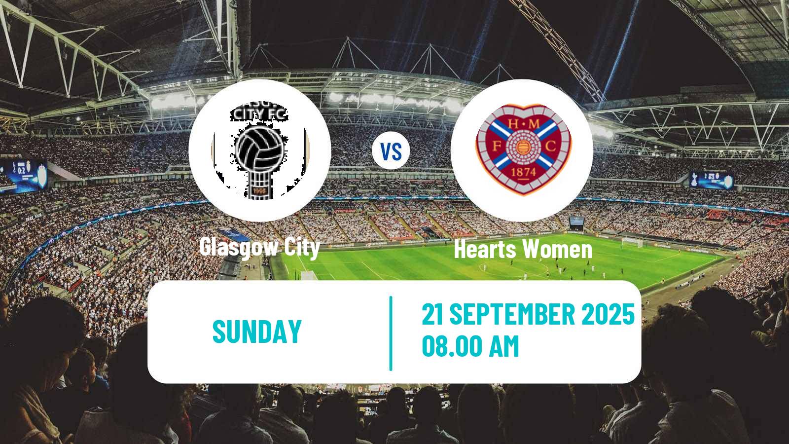 Soccer Scottish SWPL 1 Women Glasgow City - Hearts