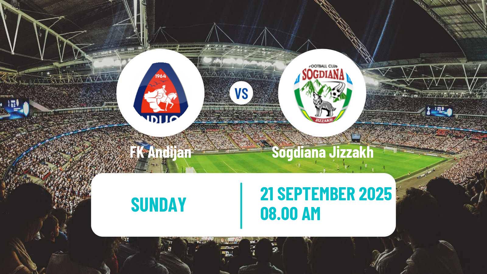 Soccer Uzbek League Andijan - Sogdiana Jizzakh