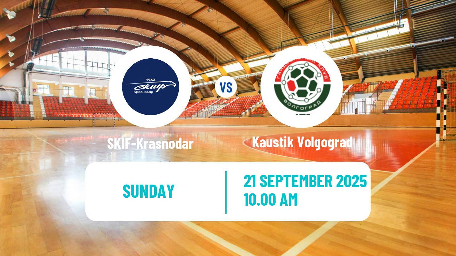 Handball Russian Superleague Handball SKIF-Krasnodar - Kaustik Volgograd