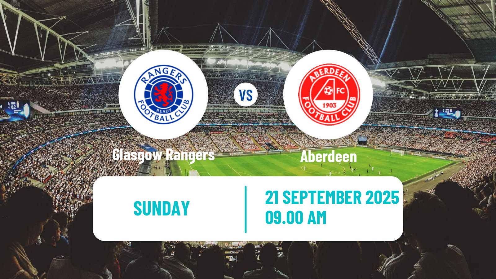 Soccer Scottish SWPL 1 Women Glasgow Rangers - Aberdeen