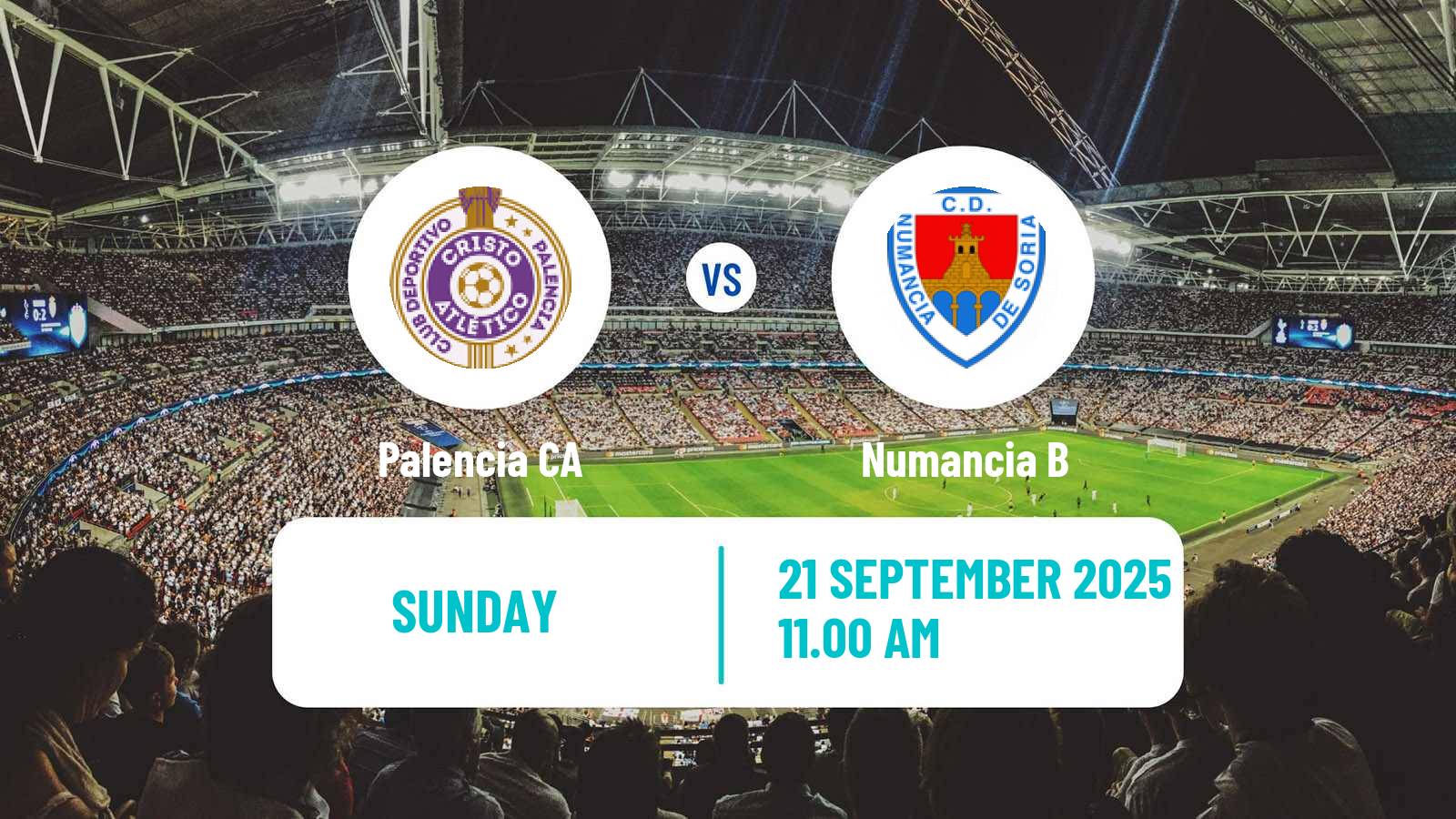 Soccer Spanish Tercera RFEF - Group 8 Palencia CA - Numancia B