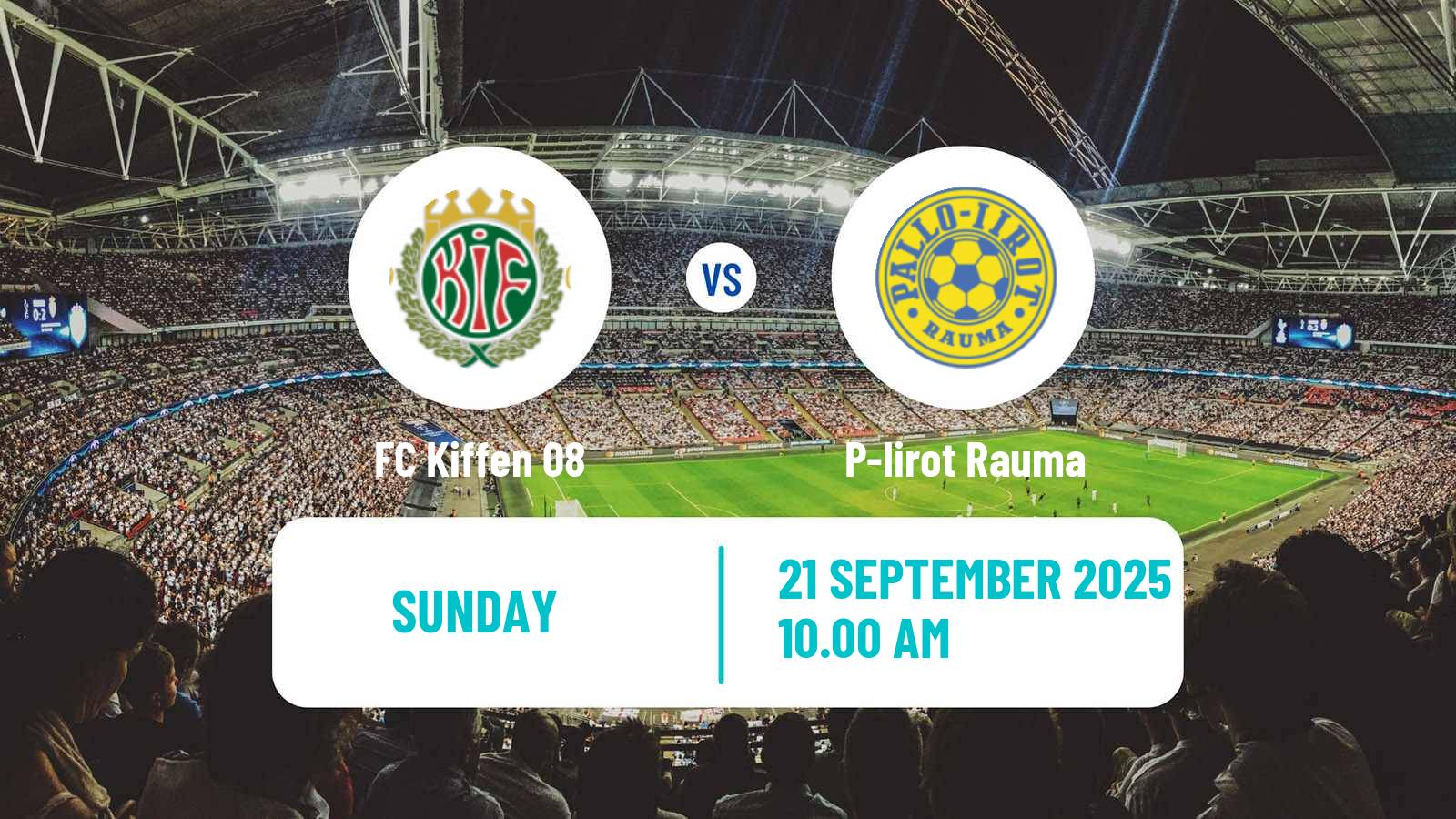 Soccer Finnish Kakkonen Group B Kiffen 08 - P-Iirot Rauma