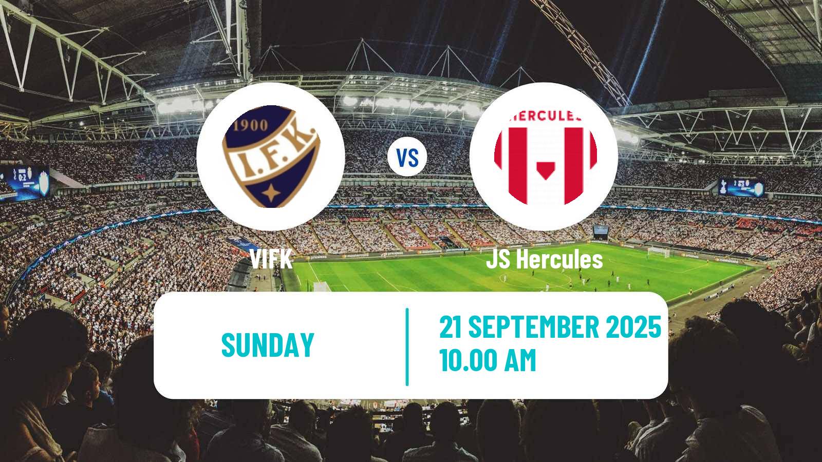 Soccer Finnish Kakkonen Group C VIFK - JS Hercules