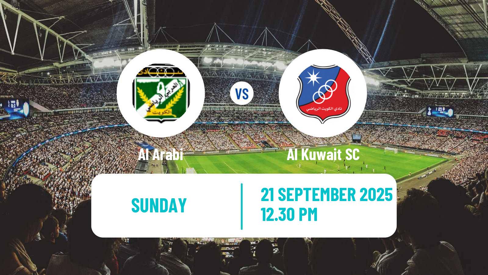 Soccer Kuwaiti Premier League Al Arabi - Al Kuwait