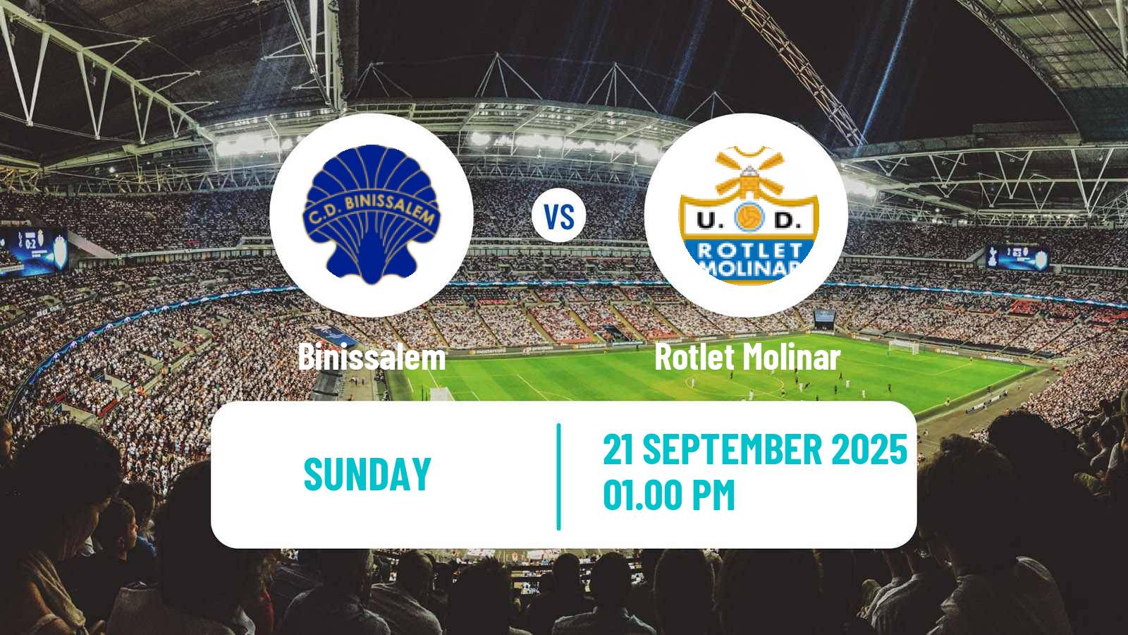 Soccer Spanish Tercera RFEF - Group 11 Binissalem - Rotlet Molinar