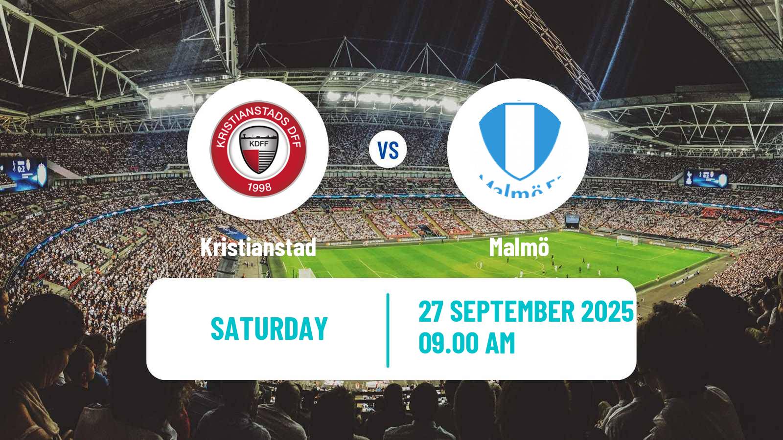 Soccer Swedish Allsvenskan Women Kristianstad - Malmö