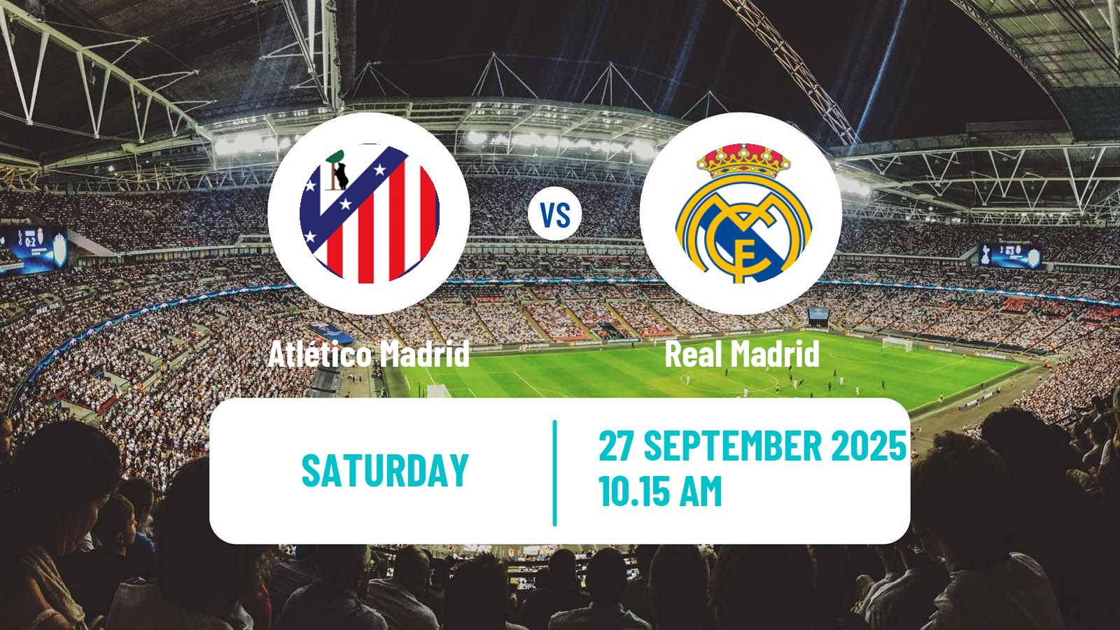 Soccer Spanish LaLiga Atlético Madrid - Real Madrid