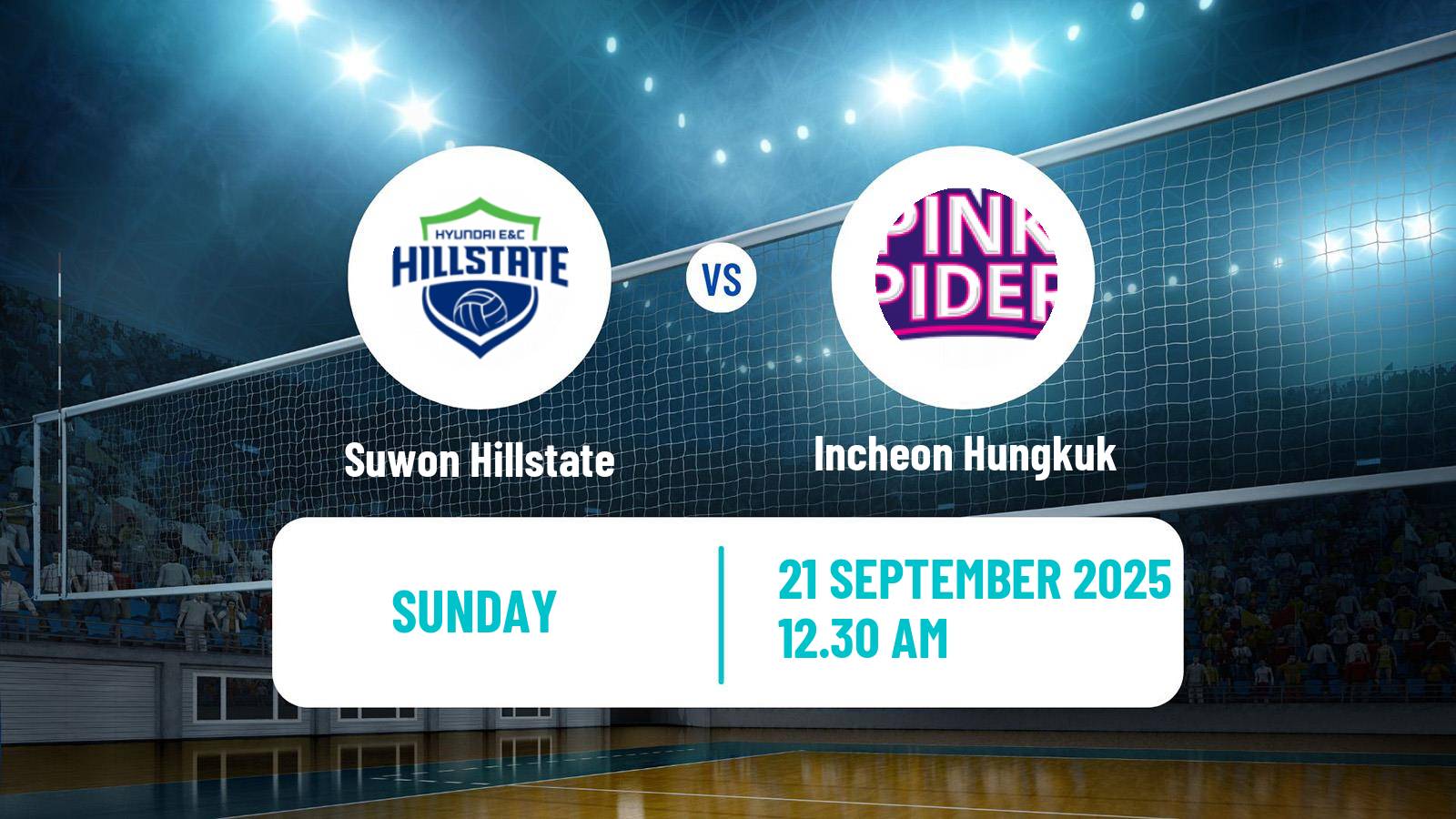 Volleyball South Korean KOVO Cup Volleyball Women Suwon Hillstate - Incheon Hungkuk
