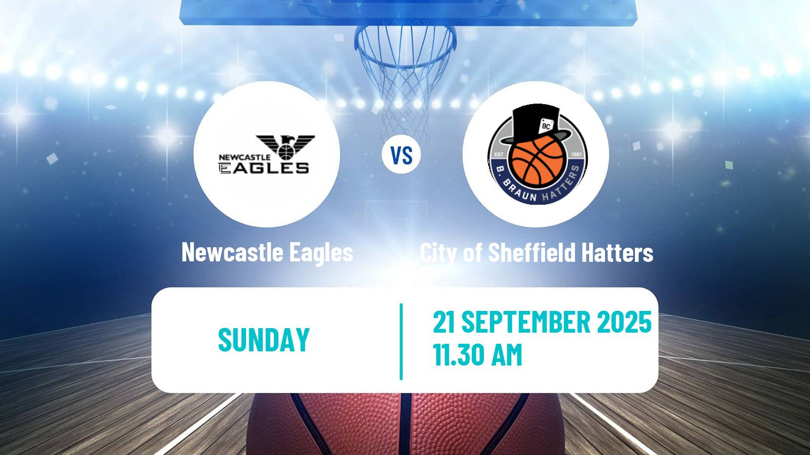 Basketball British Betty Codona Trophy Women Newcastle Eagles - City of Sheffield Hatters