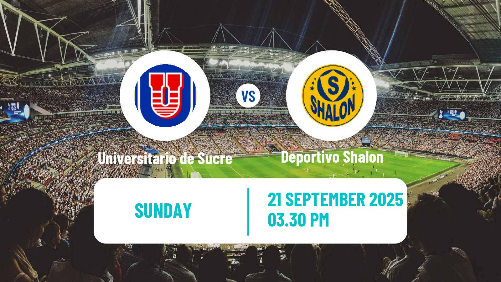 Soccer Bolivian Nacional B Universitario de Sucre - Deportivo Shalon