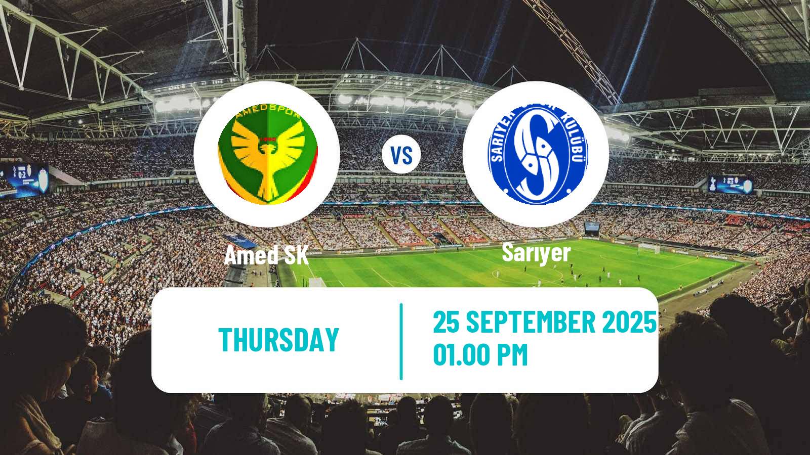 Soccer Turkish First League Amed SK - Sarıyer