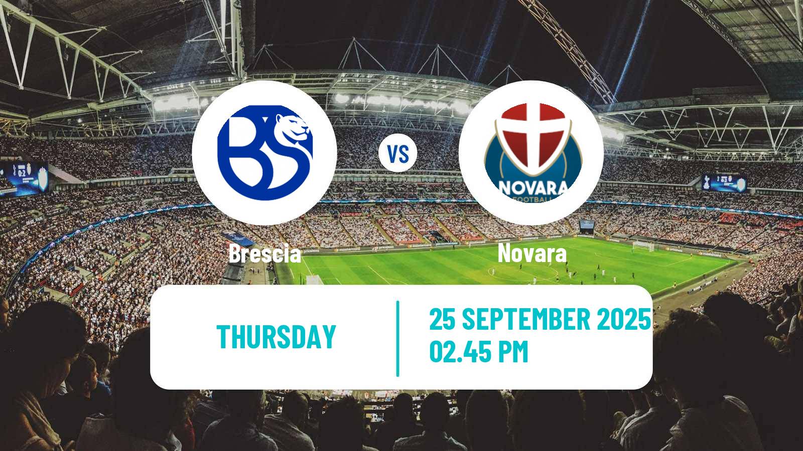 Soccer Italian Serie C Group A Brescia - Novara