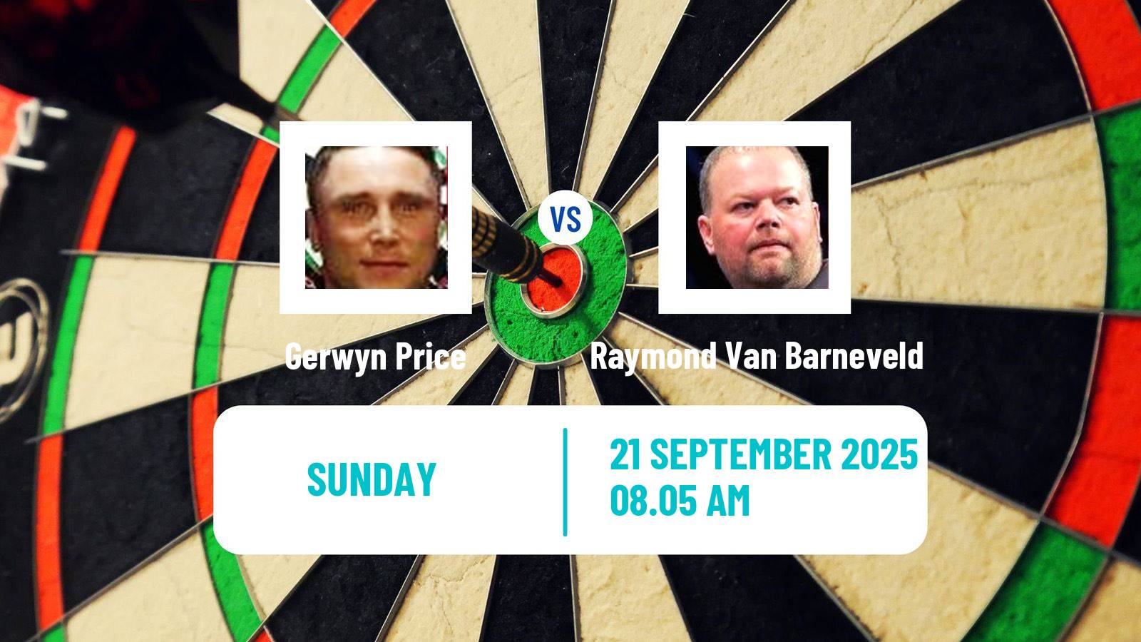 Darts European Tour 12 Gerwyn Price - Raymond Van Barneveld