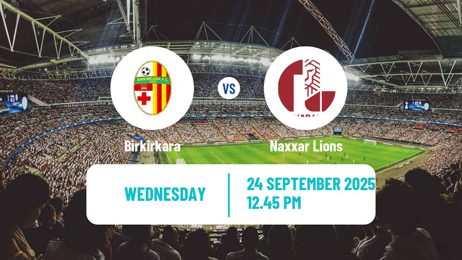 Soccer Maltese Premier League Birkirkara - Naxxar Lions