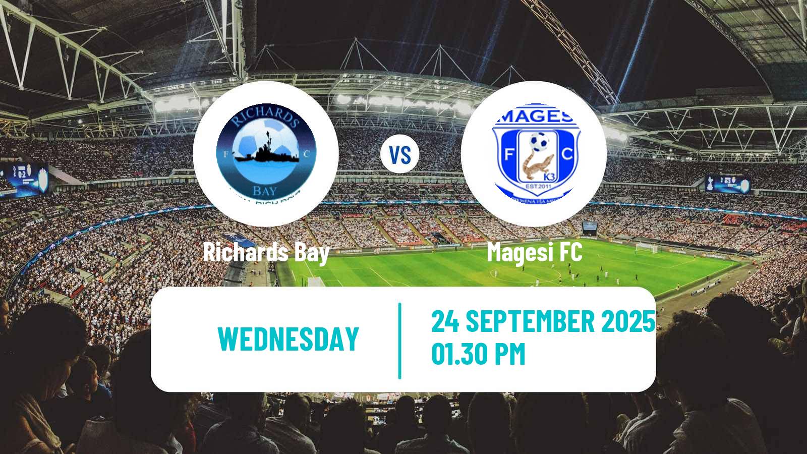 Soccer South African Premier Soccer League Richards Bay - Magesi