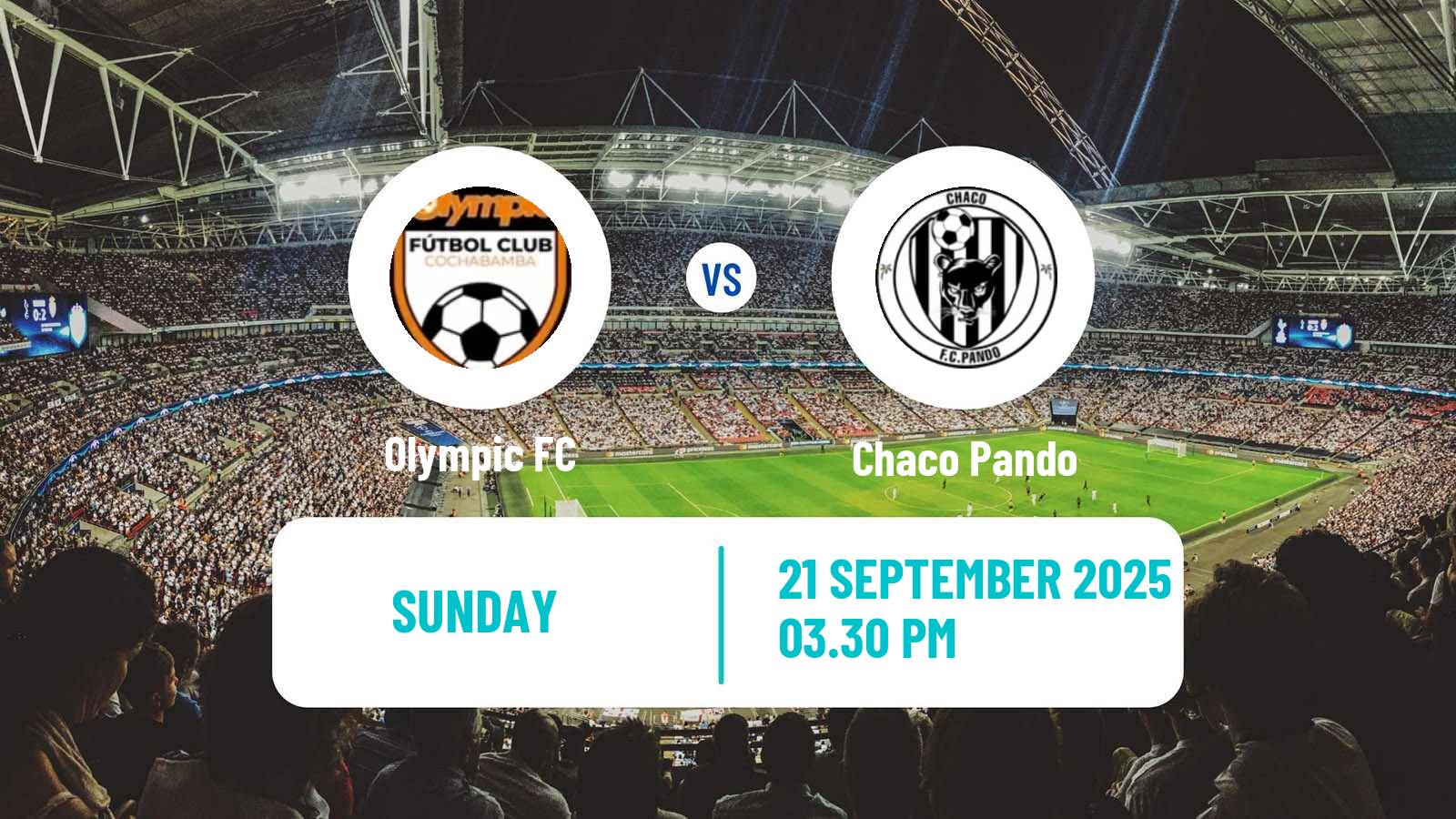 Soccer Bolivian Nacional B Olympic FC - Chaco Pando