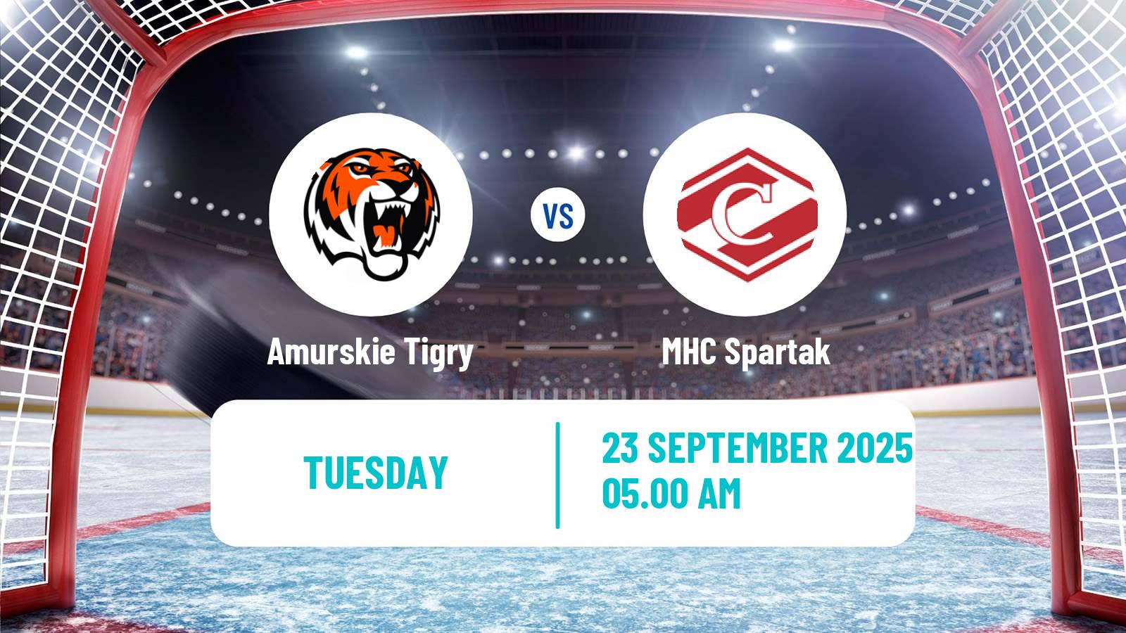 Hockey MHL Amurskie Tigry - MHC Spartak