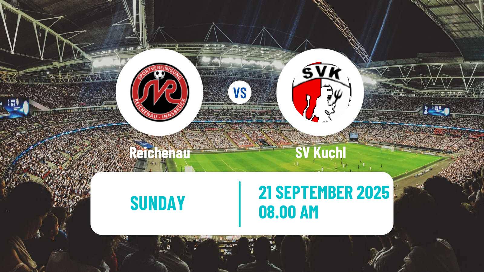 Soccer Austrian Regionalliga West Reichenau - Kuchl