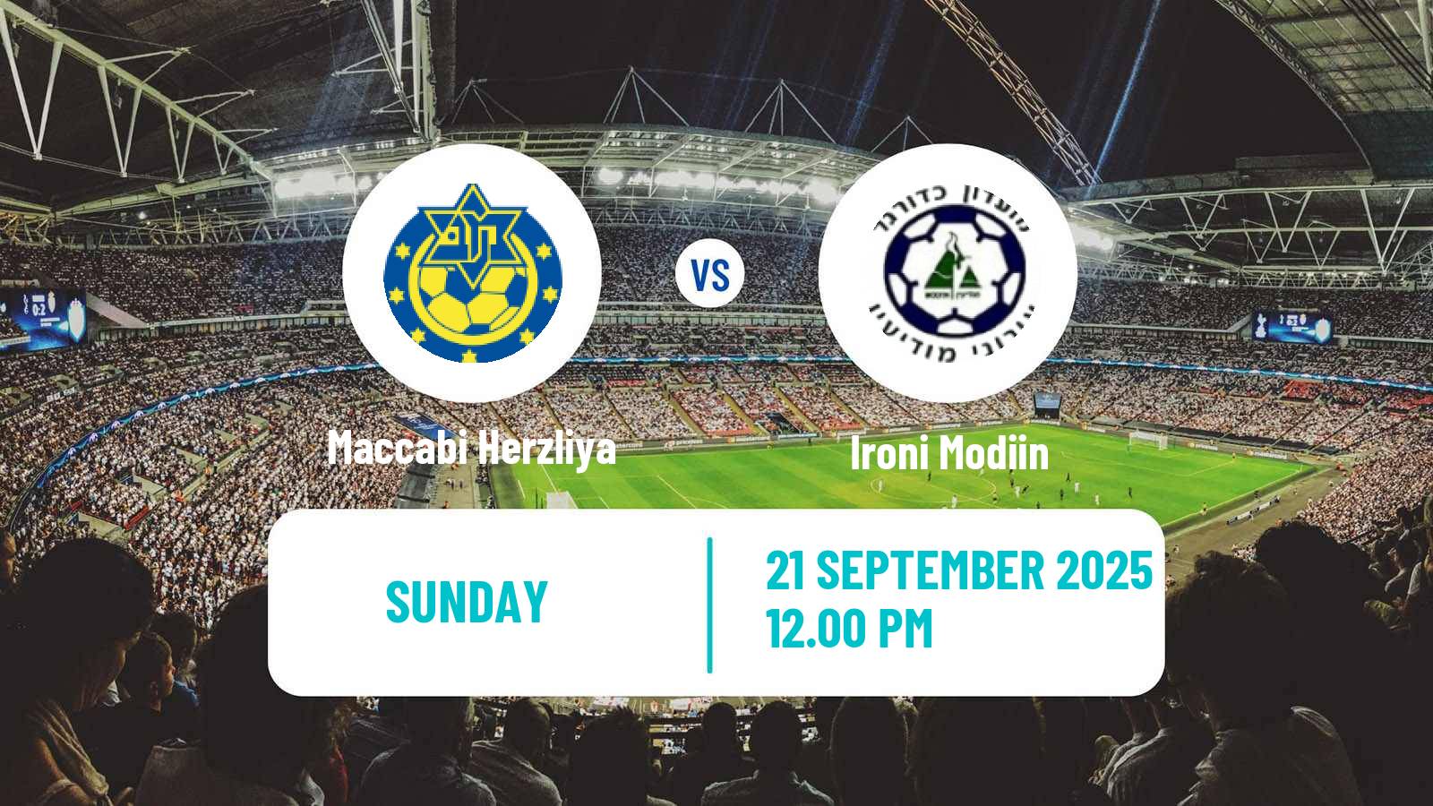 Soccer Israeli Liga Leumit Maccabi Herzliya - Ironi Modiin