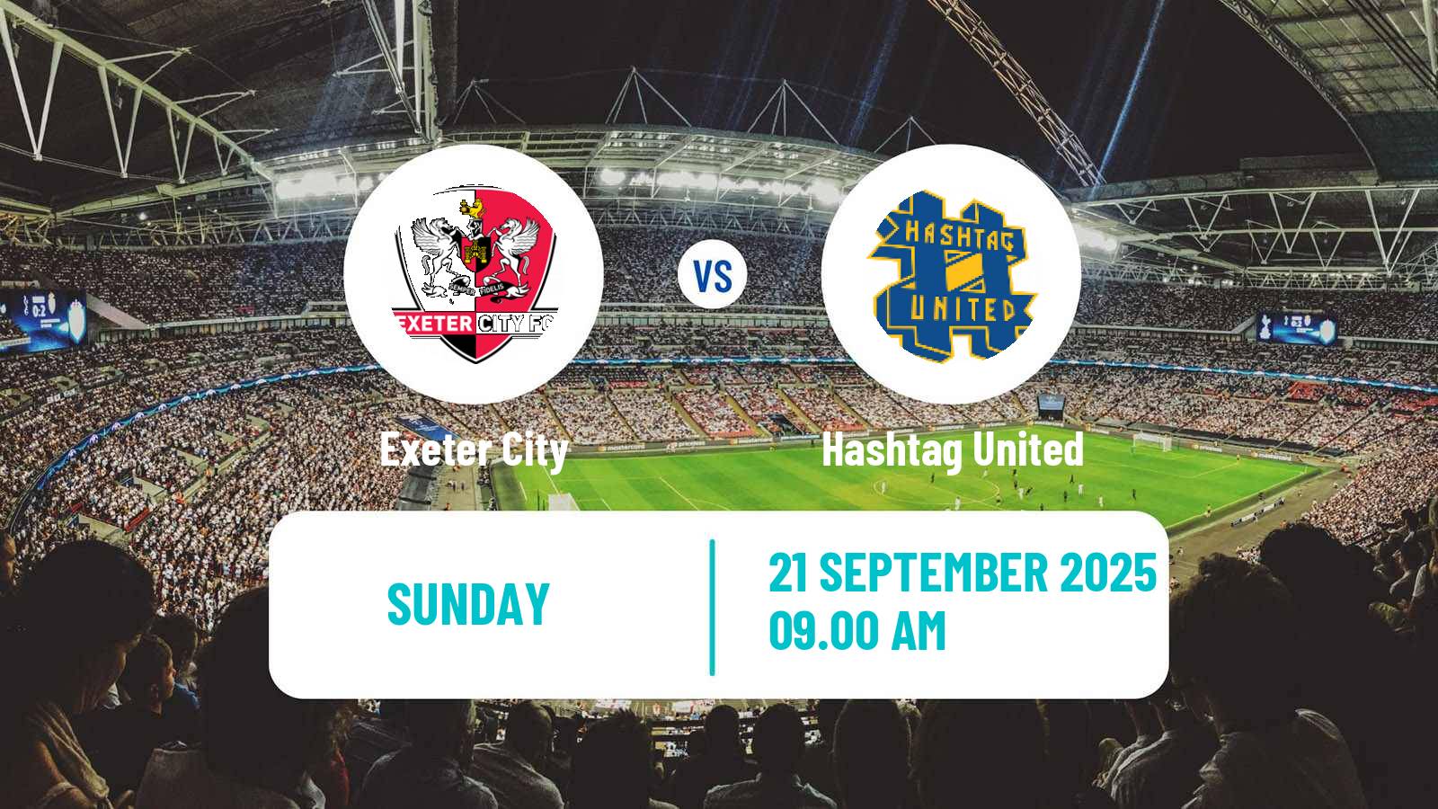 Soccer English National League South Women Exeter City - Hashtag United