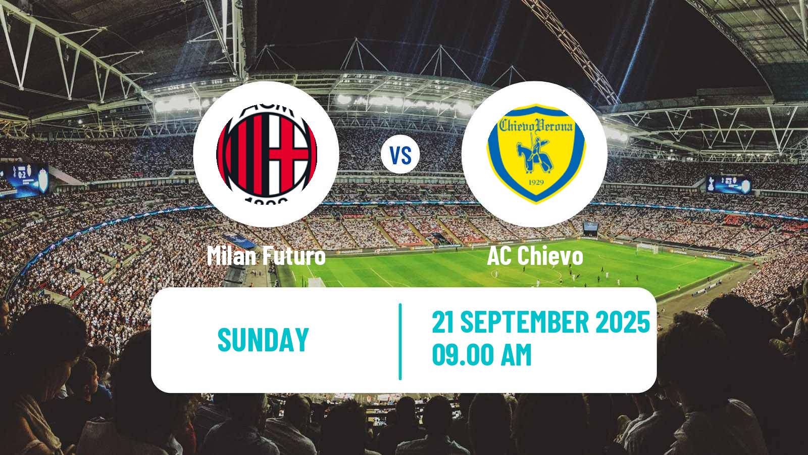 Soccer Italian Serie D - Group B Milan Futuro - Chievo