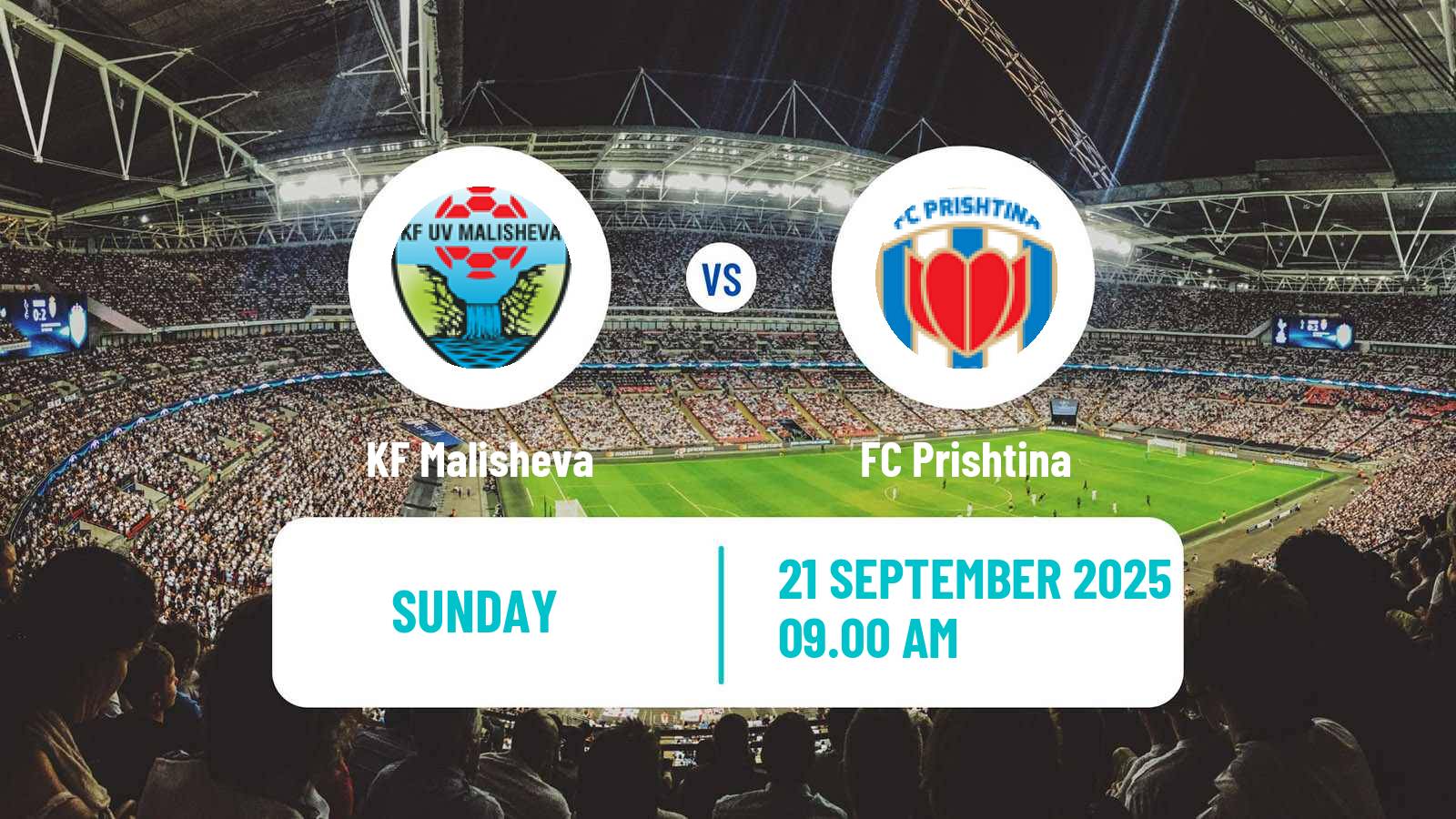 Soccer Kosovo Superliga Malisheva - Prishtina