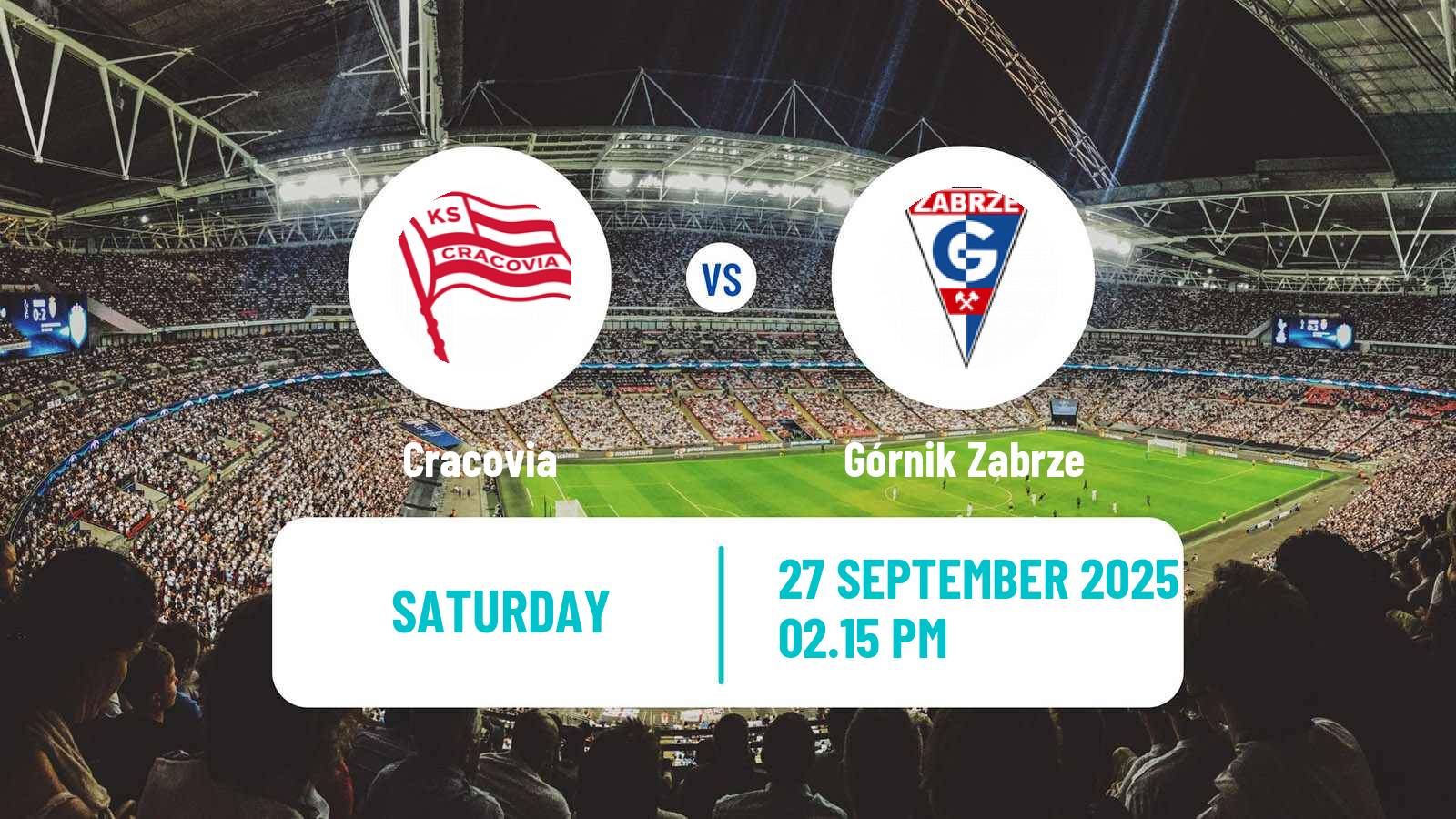 Soccer Polish Ekstraklasa Cracovia - Górnik Zabrze