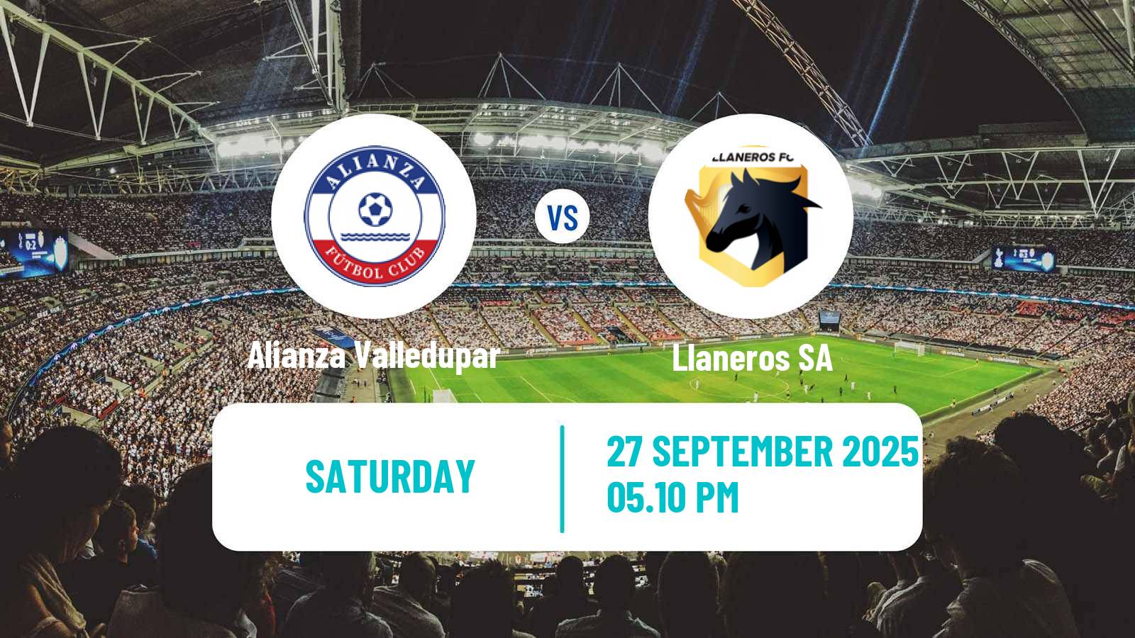 Soccer Colombian Primera A Alianza Valledupar - Llaneros SA