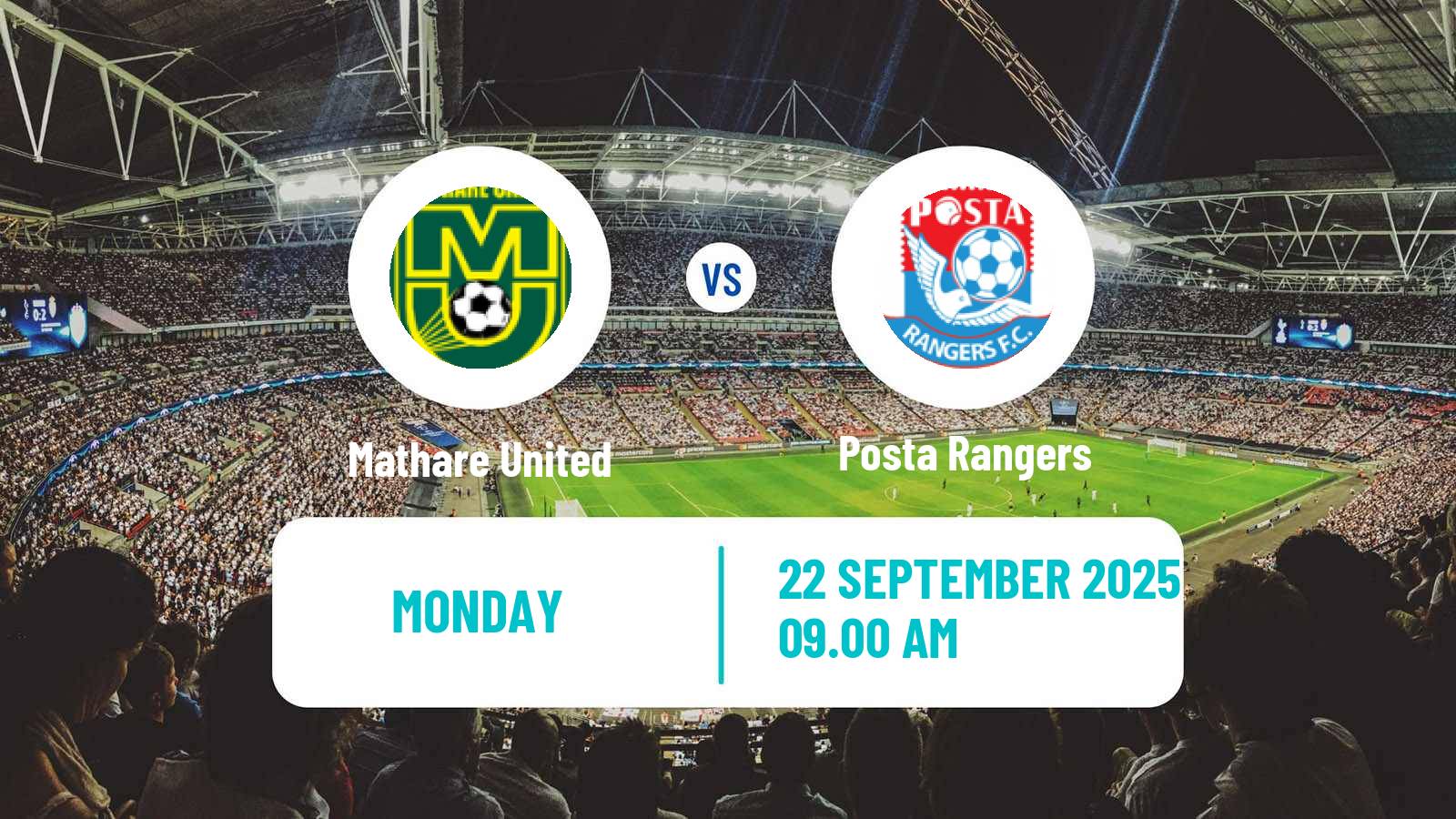 Soccer Kenyan Premier League Mathare United - Posta Rangers