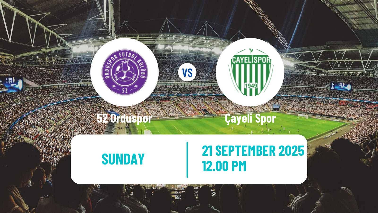 Soccer Turkish 3 Lig Group 3 52 Orduspor - Çayeli Spor