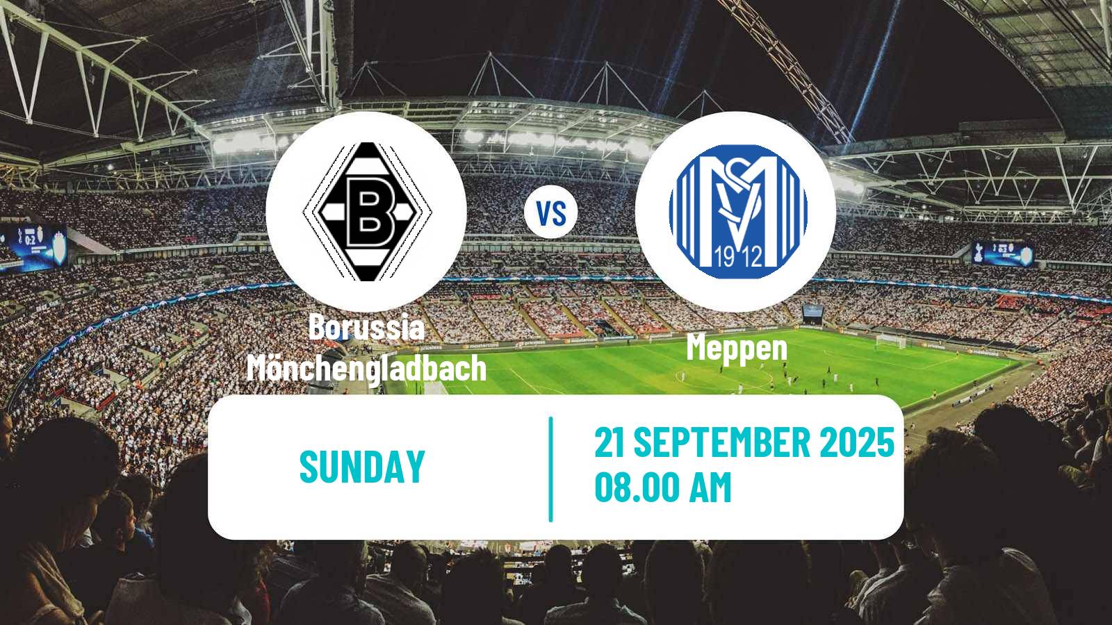 Soccer German 2 Bundesliga Women Borussia Mönchengladbach - Meppen