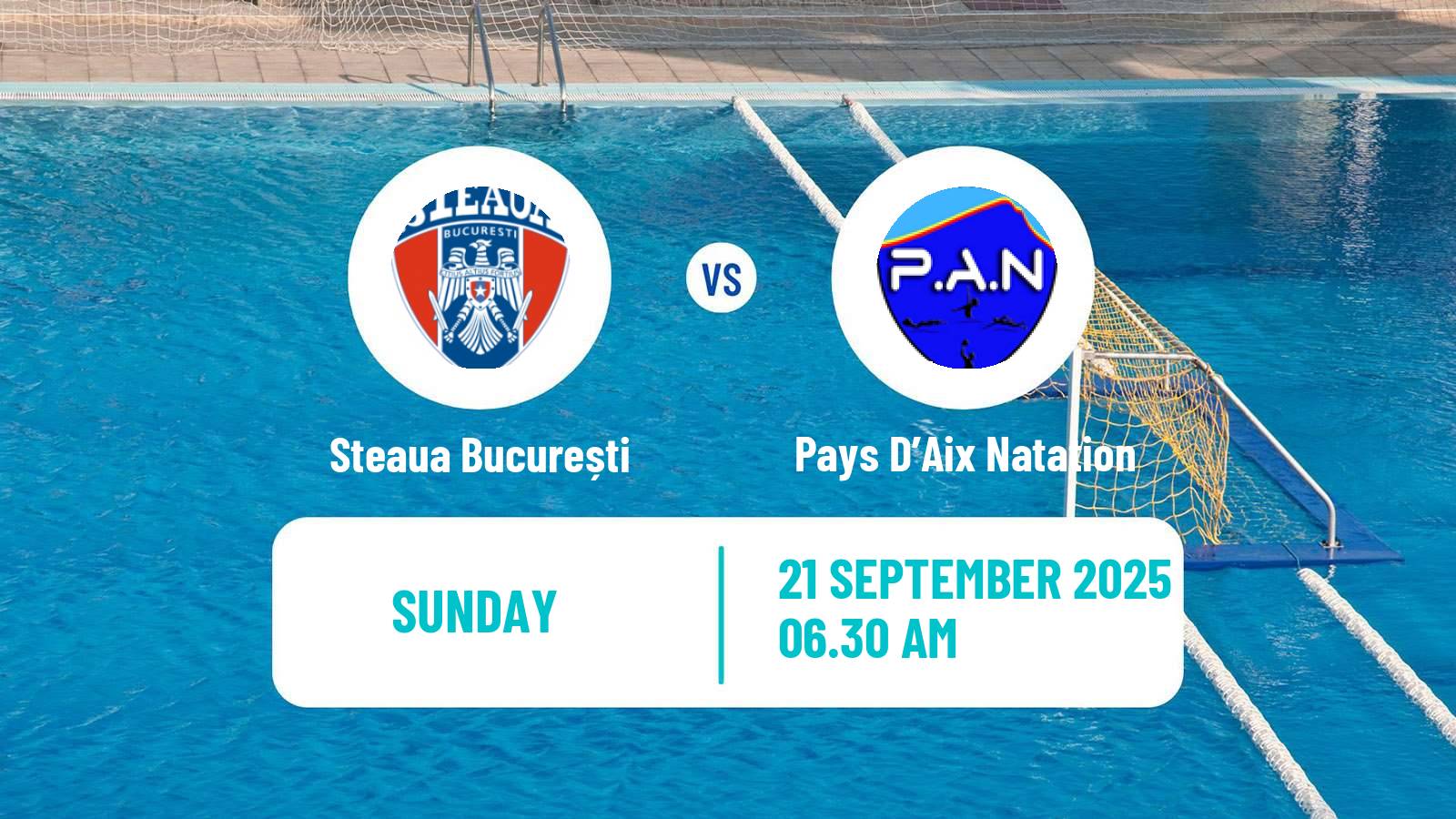 Water polo Champions League Water Polo Steaua București - Pays D’Aix Natation