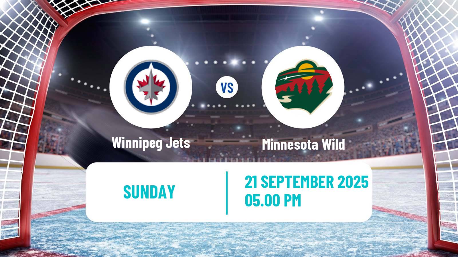 Hockey NHL Winnipeg Jets - Minnesota Wild