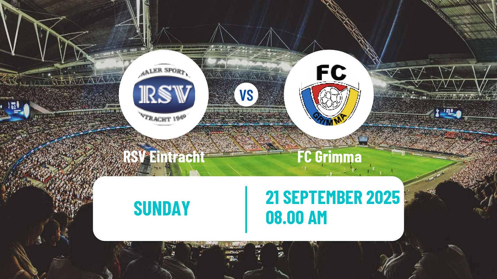 Soccer German Oberliga NOFV- Süd RSV Eintracht - Grimma